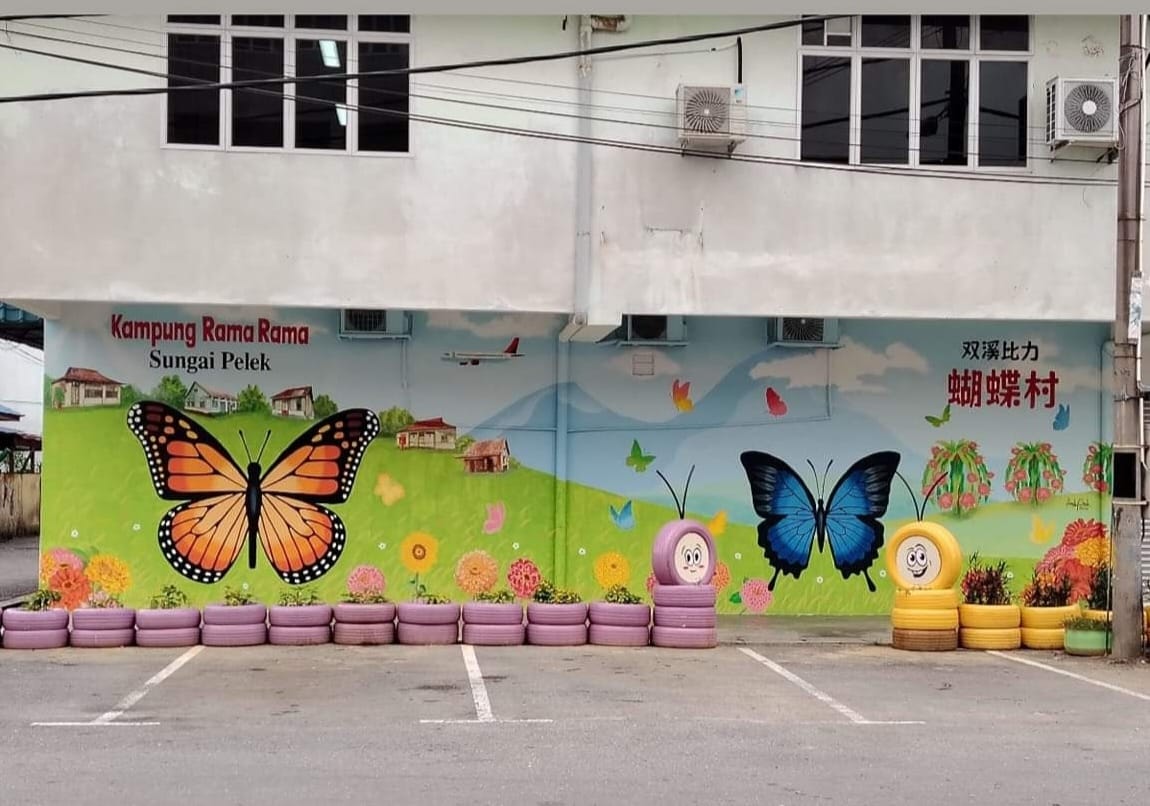 1 kg seri sungai pelek sepang selangor pandangan depan terkini kawasan pertanding marie heng