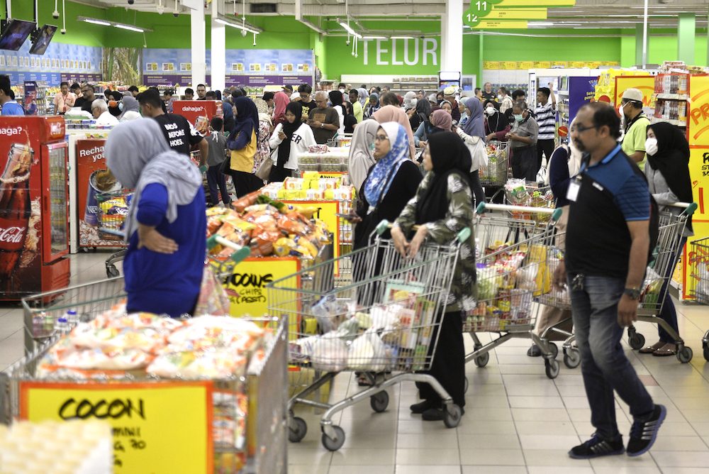 1703 panic shopping supermarket 20200317mz 28