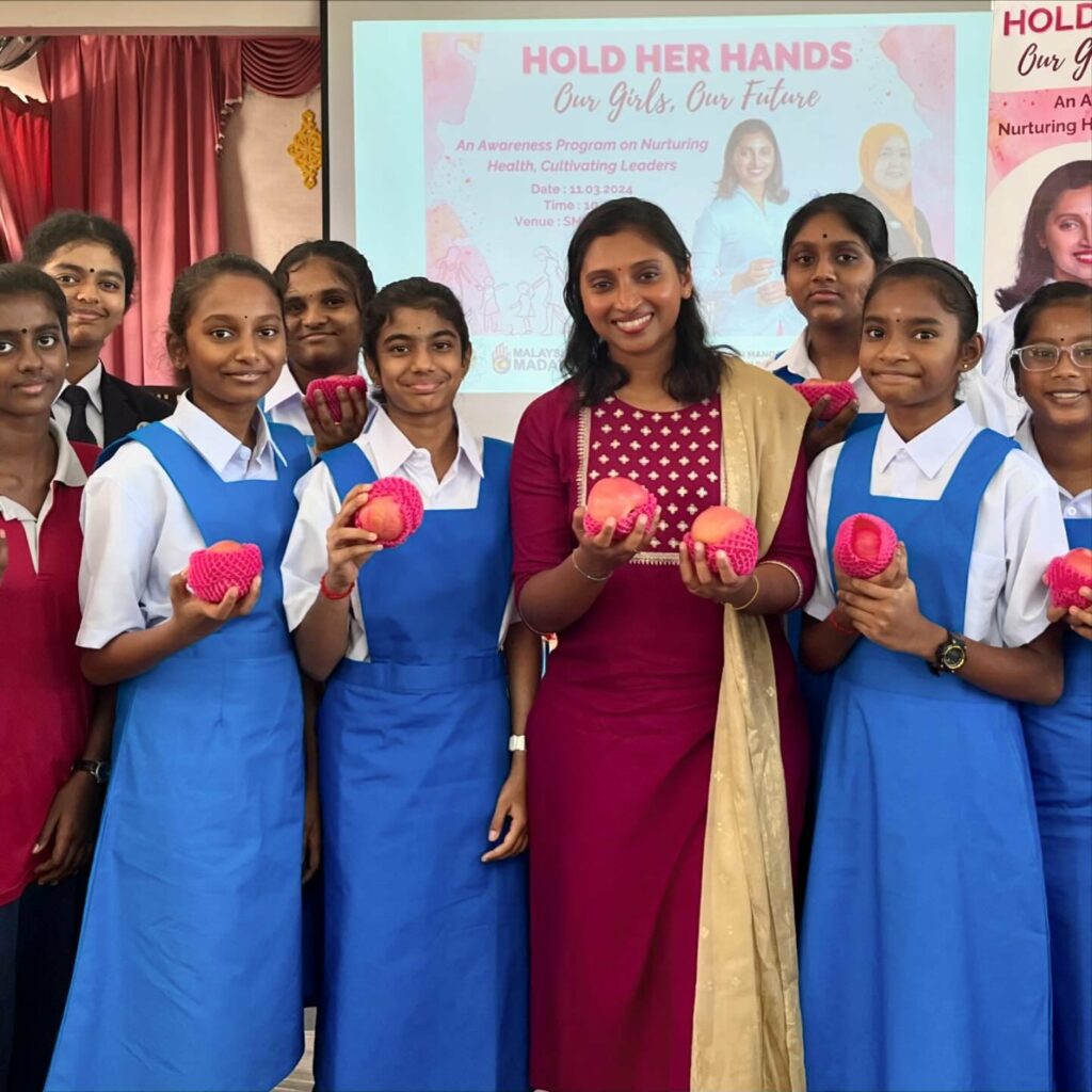 Thulsi Manogaran, Buntong assemblyperson launches pilot programme to empower young girls with knowledge on reproductive health.