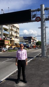 Papan tanda elektronik ITIS tidak pernah berfungsi di Batu 5 Jalan Ipoh