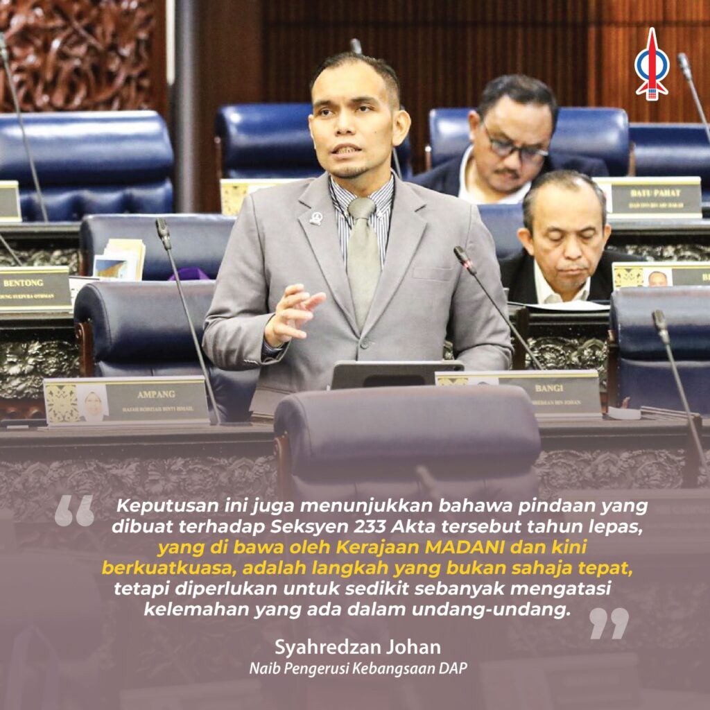 Keputusan ‘Landmark’ Mahkamah Rayuan Memerlukan Pertimbangan Semula Kerajaan Mengenai Seksyen 233 Akta Komunikasi Dan Multimedia